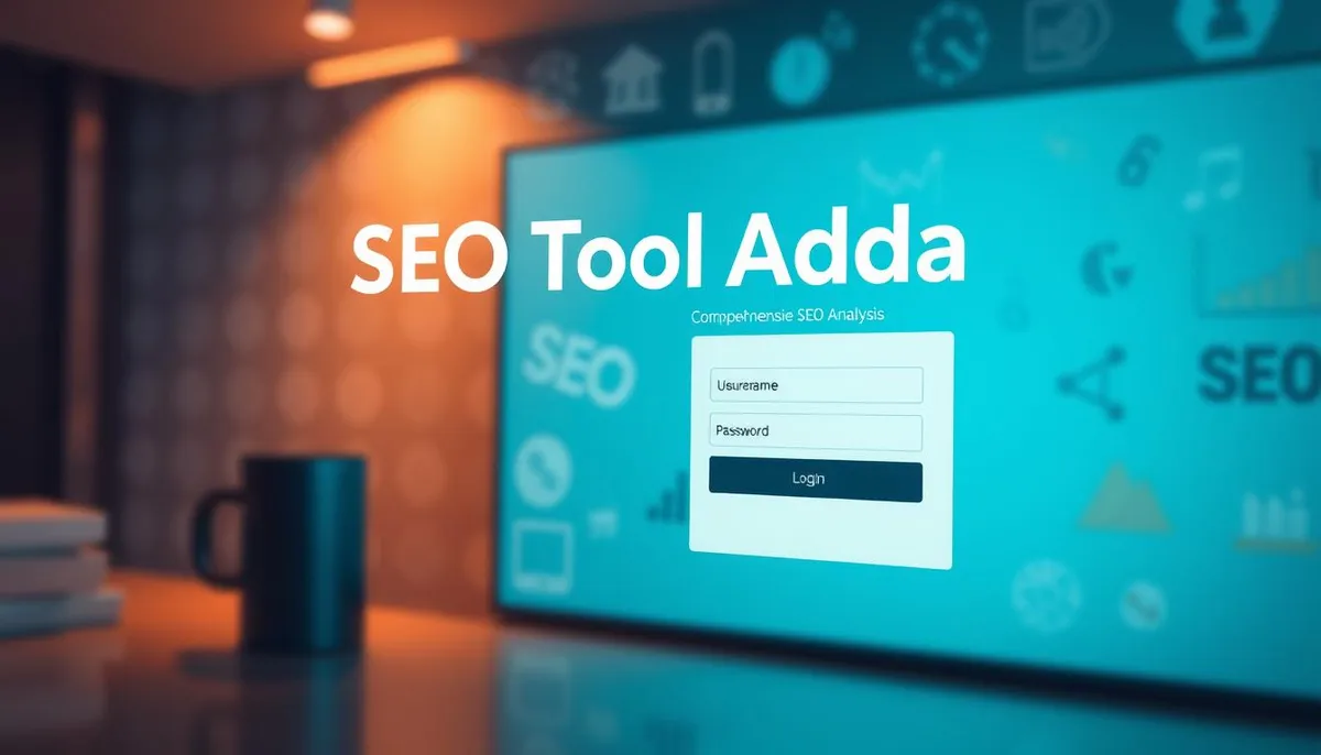 SEO Tool Adda login interface