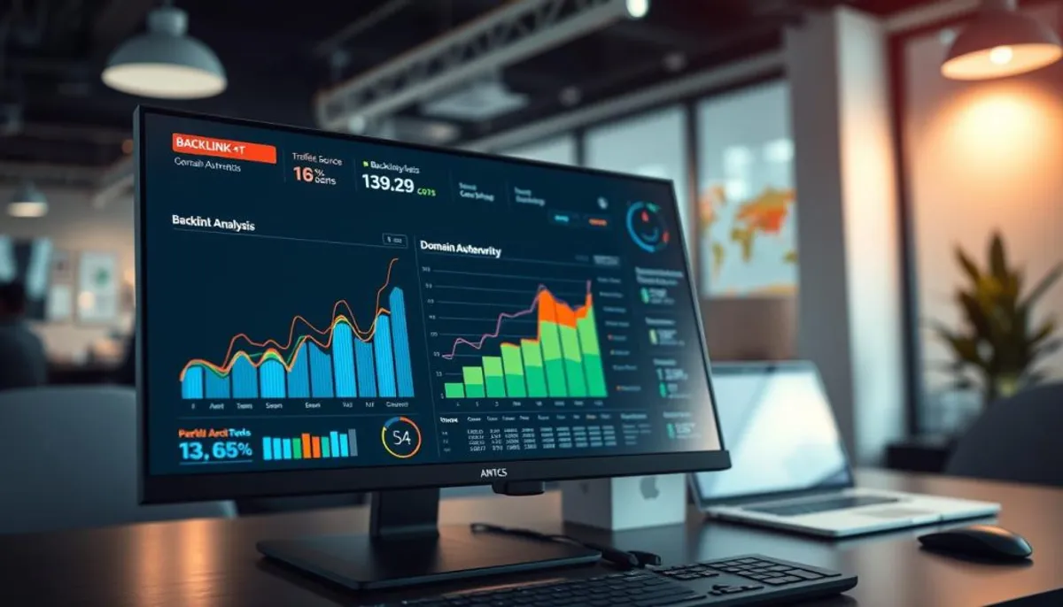 backlink analysis metrics dashboard