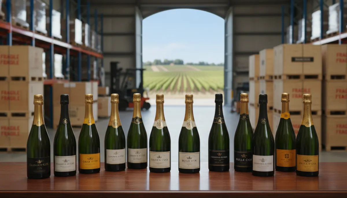 champagne for export wholesale