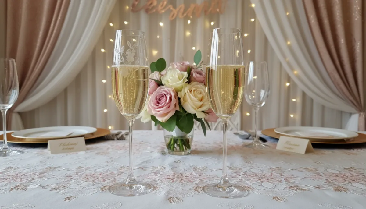 champagne for wedding