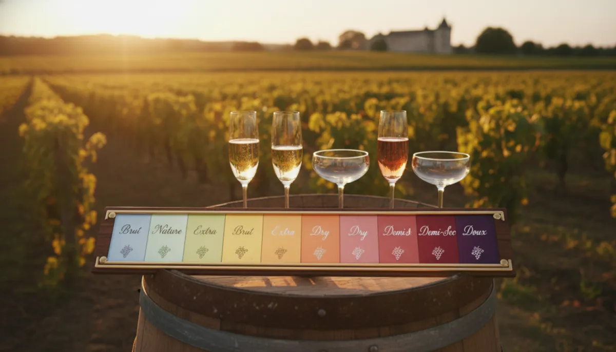 champagne sweetness scale champagne sweetness scale