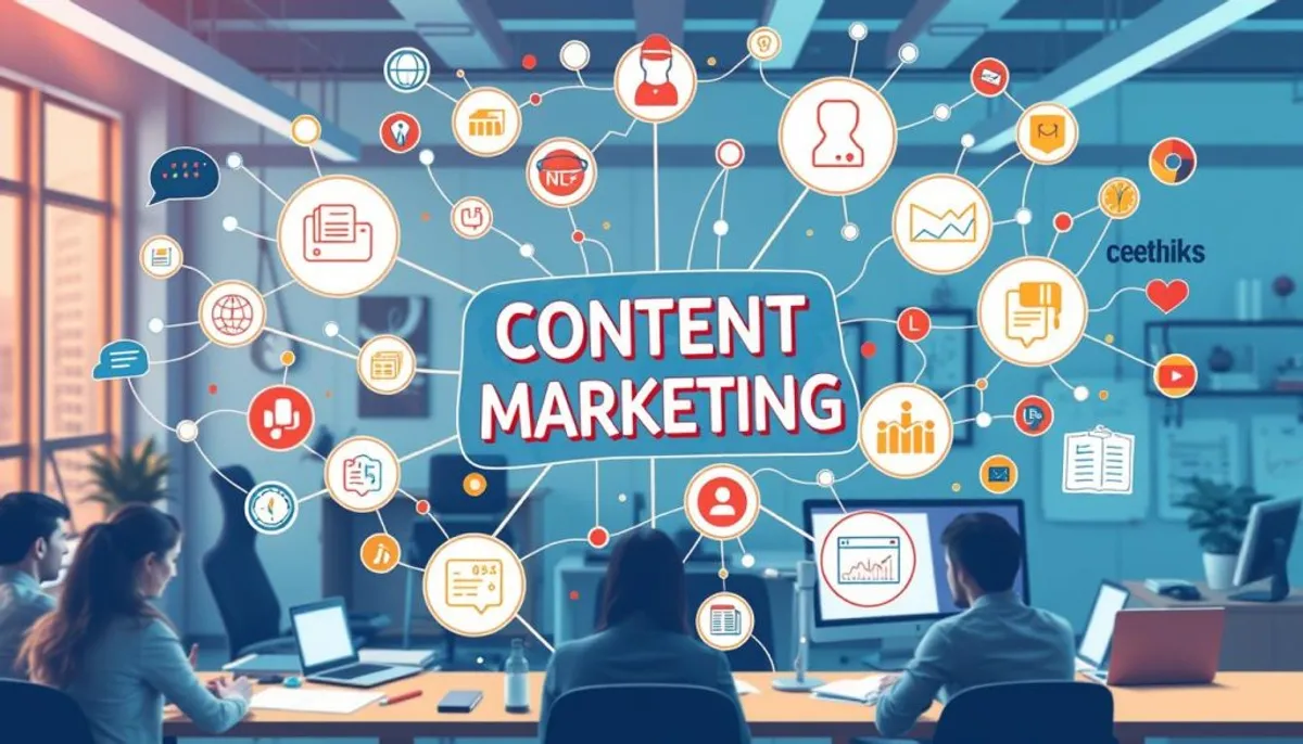 Content marketing strategy for backlinks