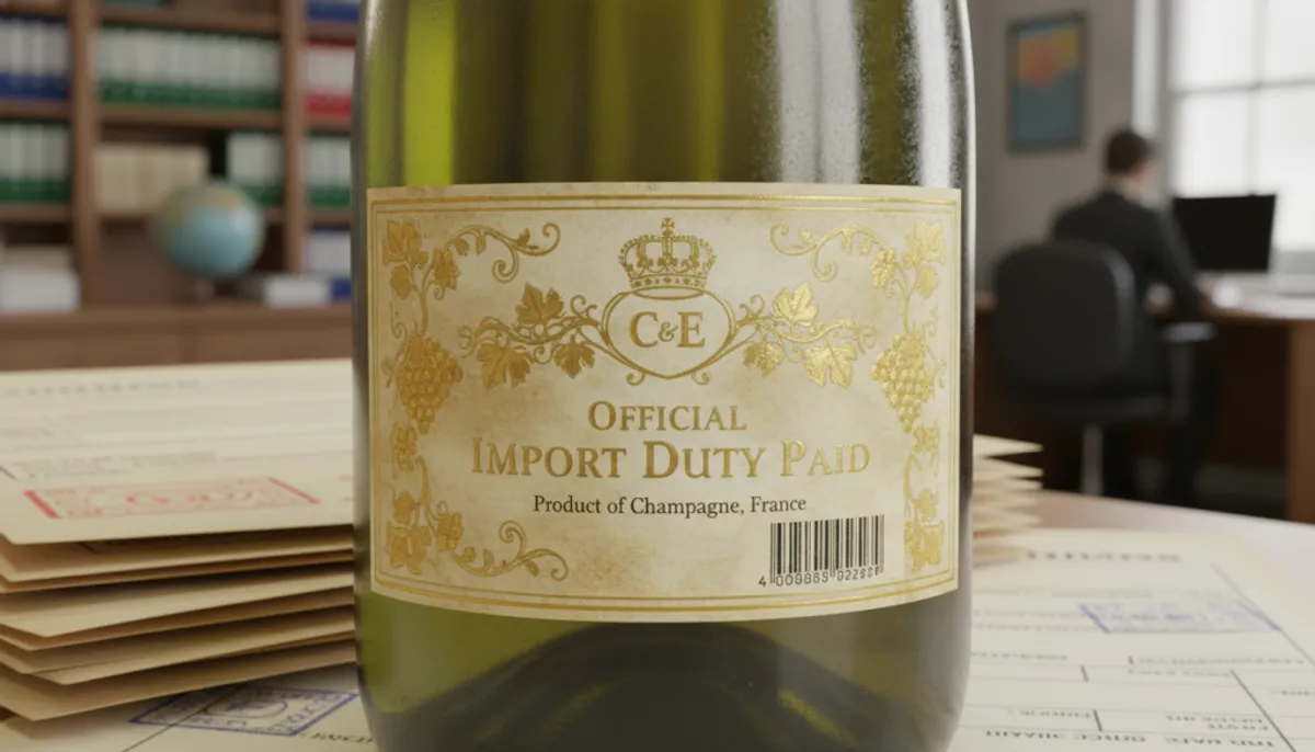 customs alcohol label customs alcohol label