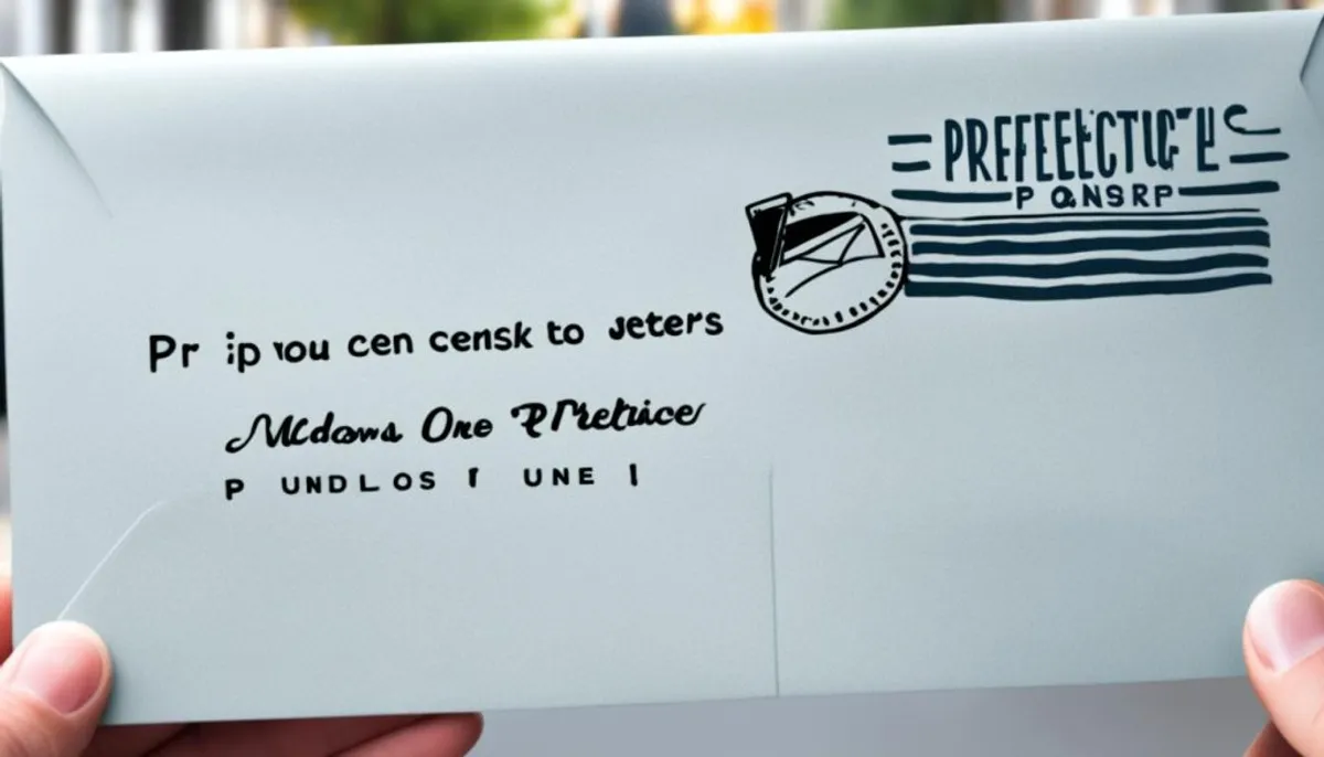 demande prefecture par courrier