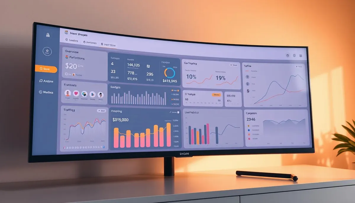 Shopee analytics dashboard