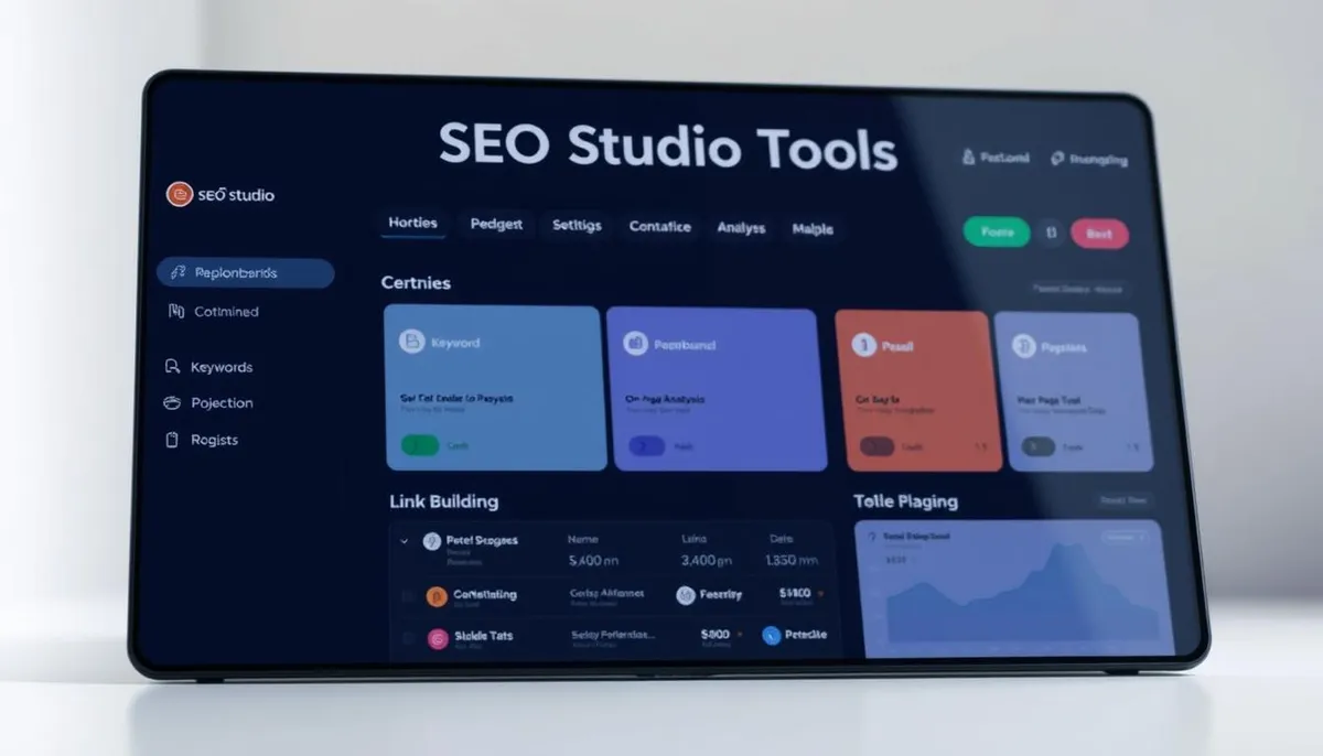 SEO Studio Tools interface