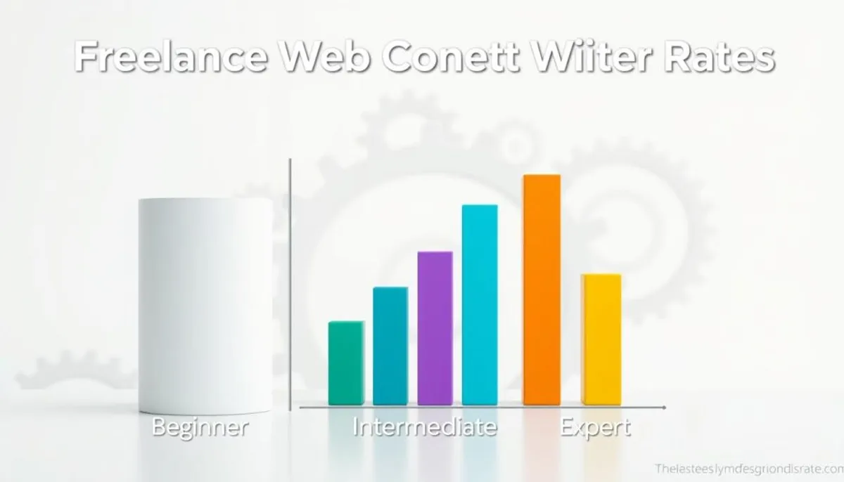 freelance web content writer rates comparison chart