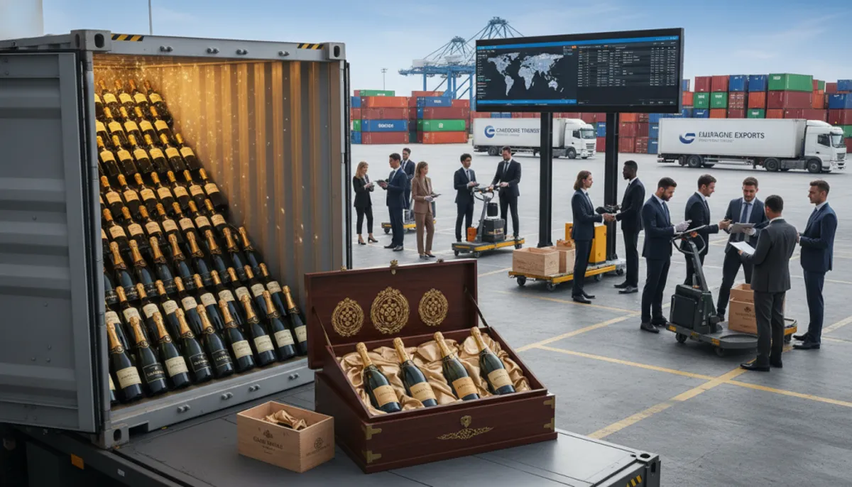 global export logistics fine wine