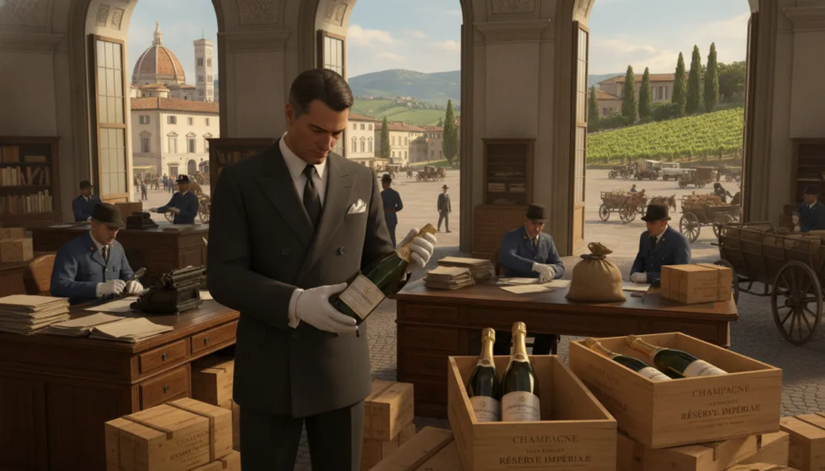 importing champagne into Italy importing champagne into Italy