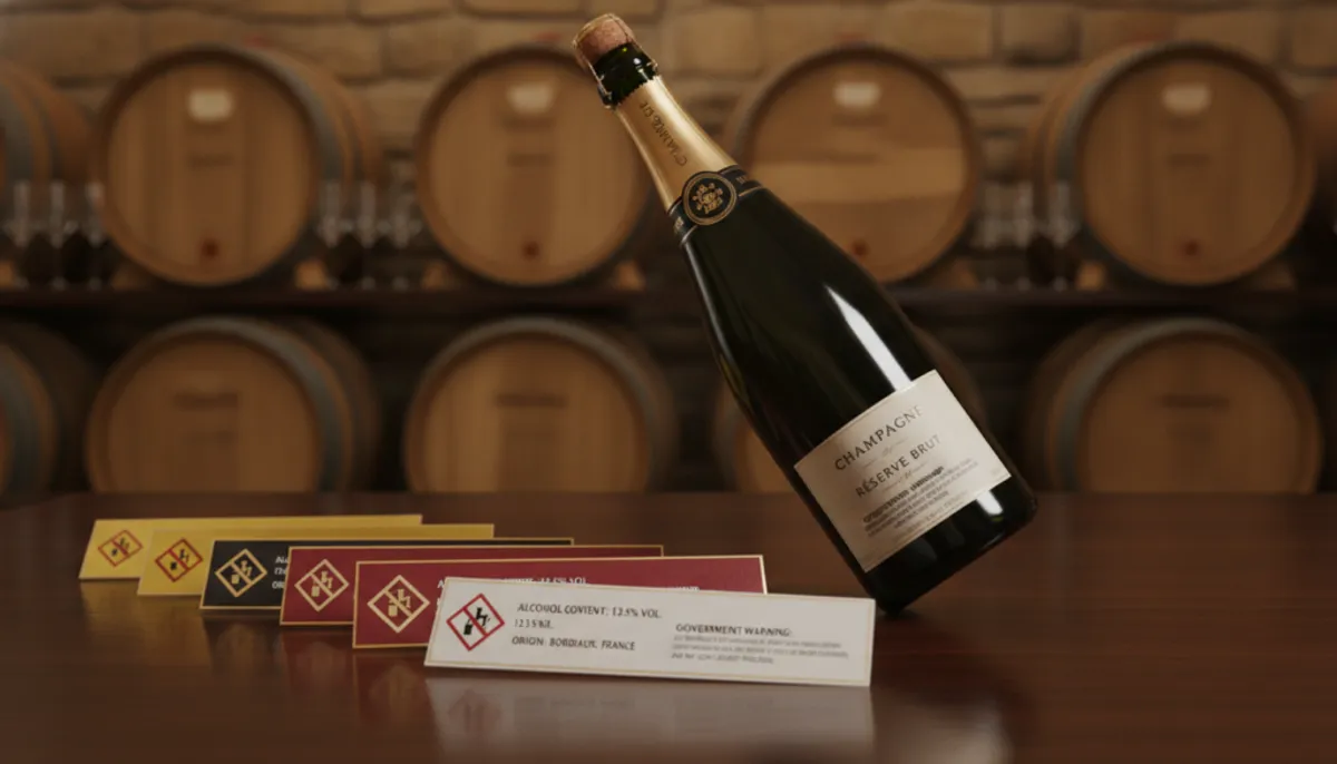 labelling requirements alcohol