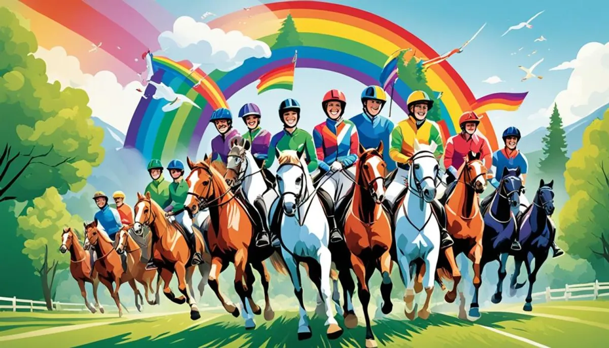 LGBT+ equestrian community LGBT+ equestrian community