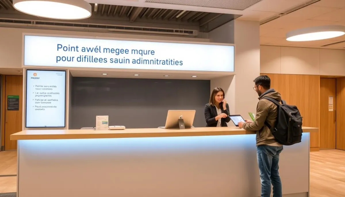Point accueil numérique pour démarches administratives