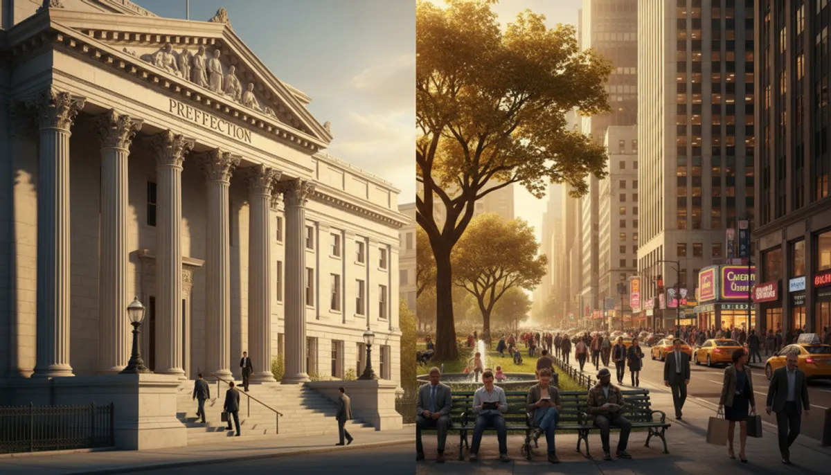 préfecture vs ville