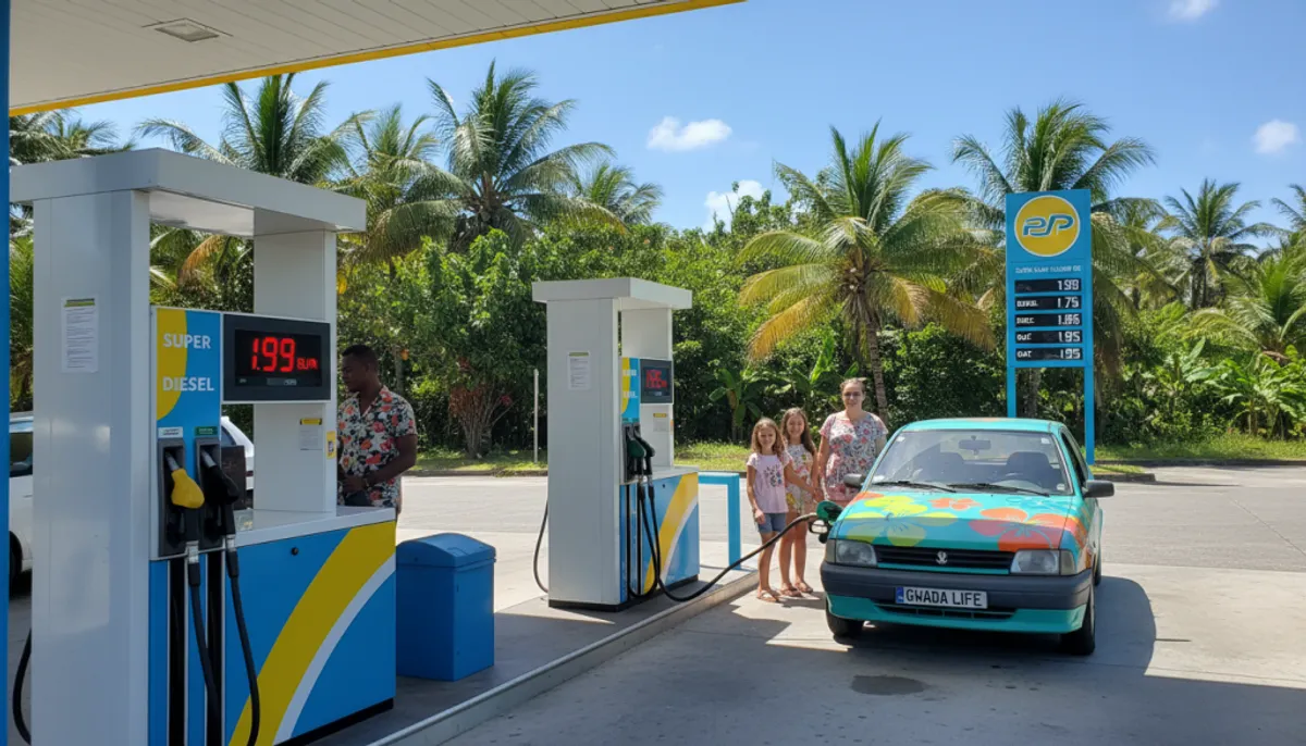 prix des carburants en Guadeloupe