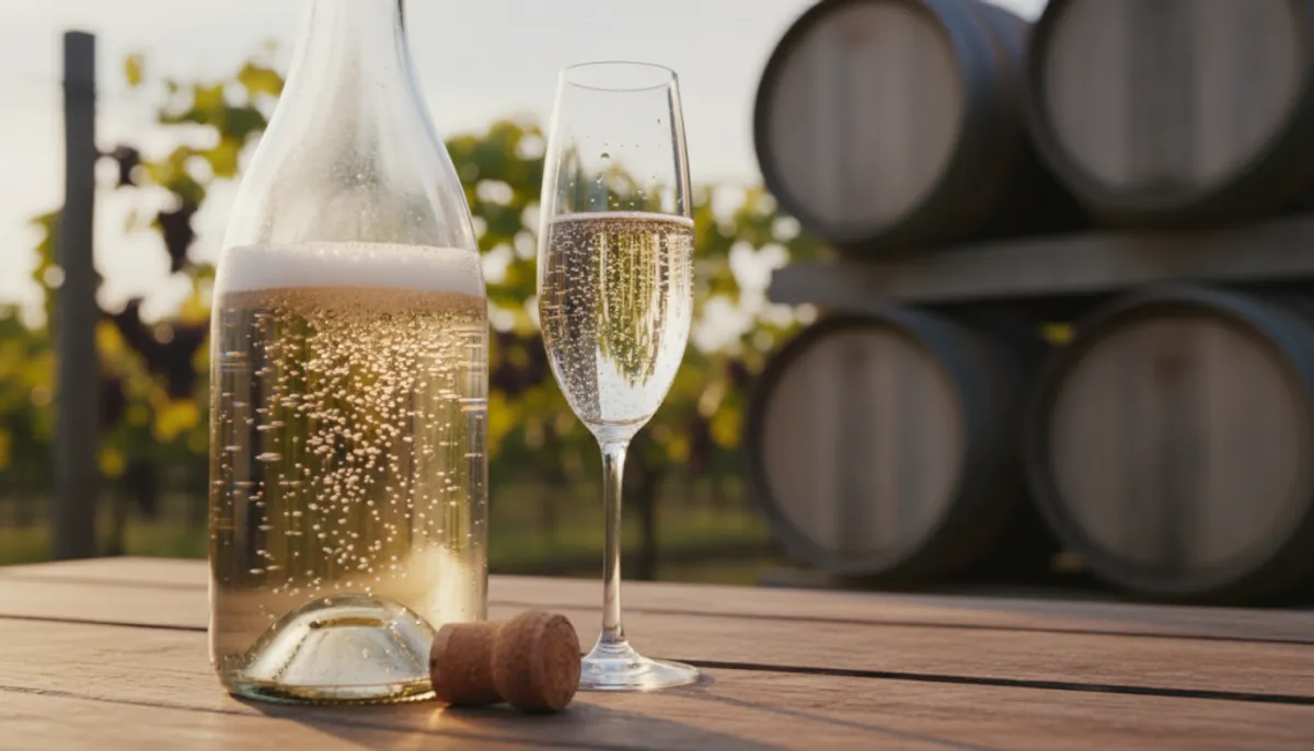 secondary fermentation sparkling wine