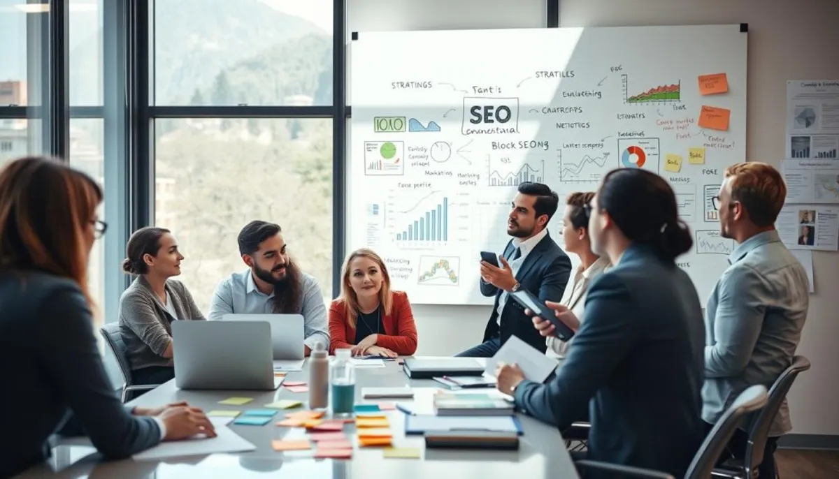 SEO consultant in marketing plan