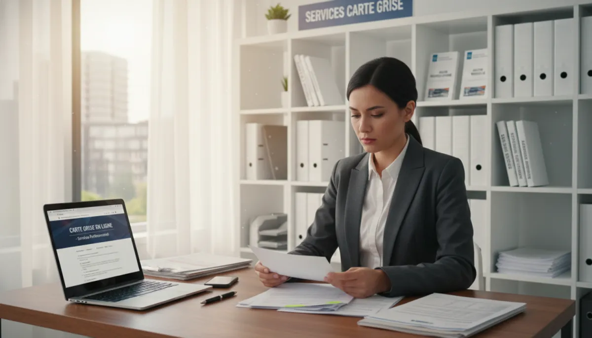 services professionnels carte grise